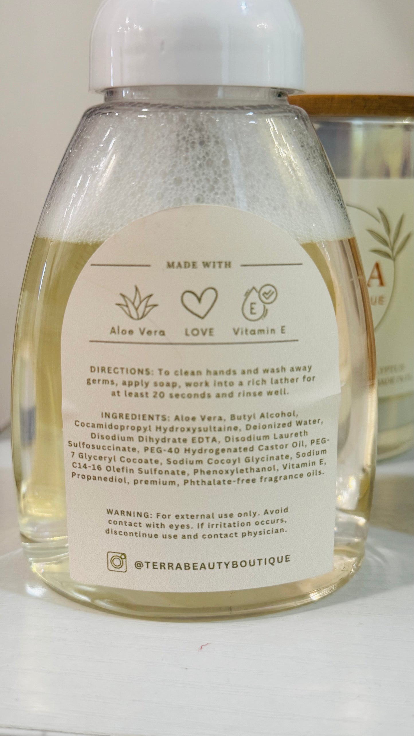 Mint & Eucalyptus- Scented Foaming Hand Soap