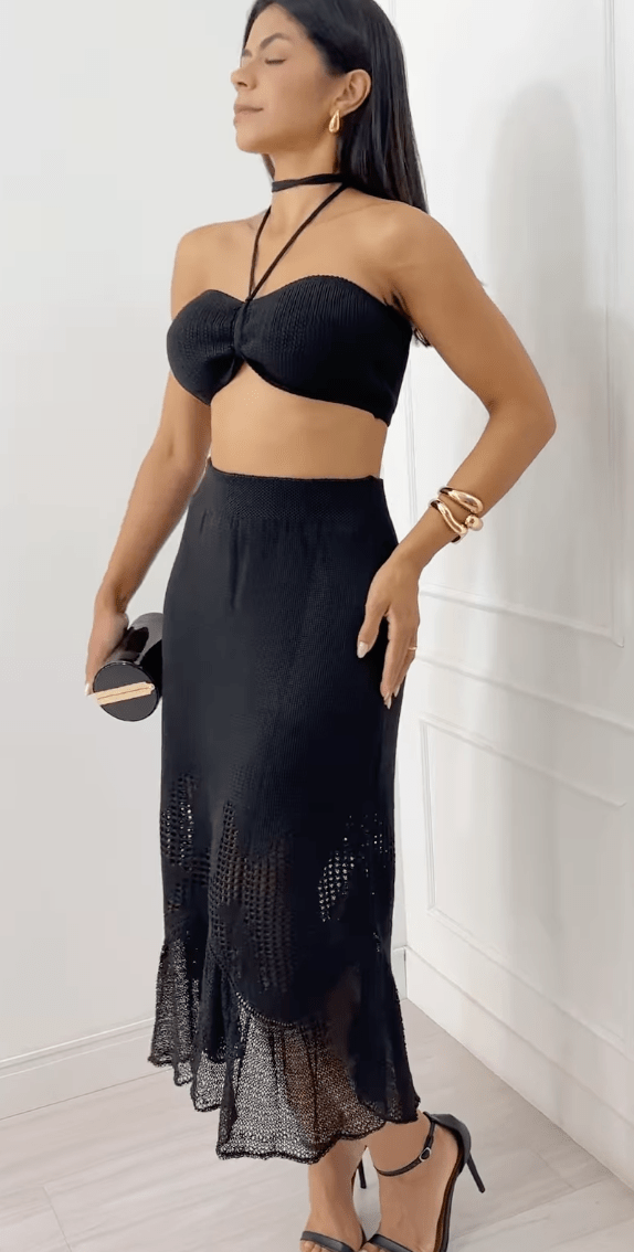 Amber Black Set - Madmoizelle Closet