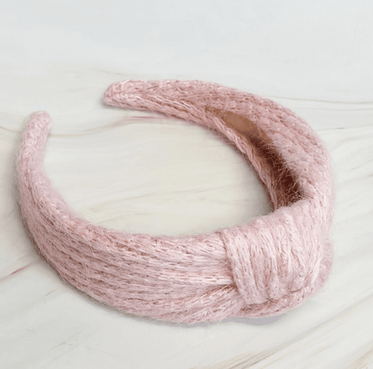 Cabled Knit Headband - Madmoizelle Closet