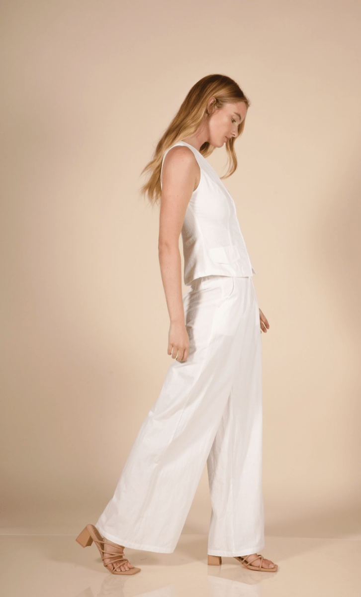 Capri Linen Set - Madmoizelle Closet