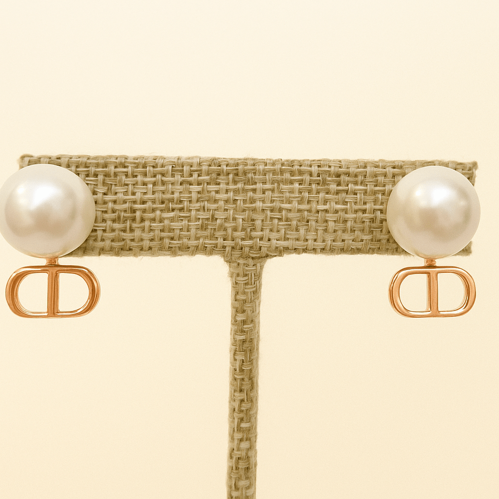 Christy 18k Filed Earring - Madmoizelle Closet