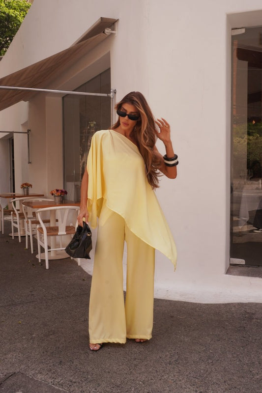 Clarissa Yellow Set - Madmoizelle Closet