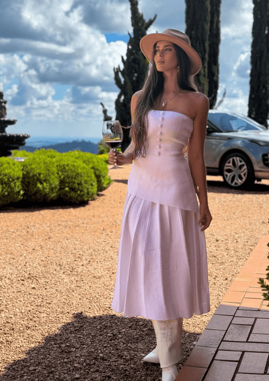 Cream Knit Set – One Siz - Madmoizelle Closet