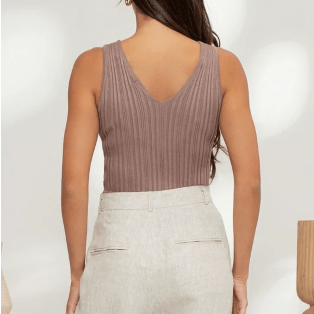 Cynthia Knit Tank Top - Madmoizelle Closet