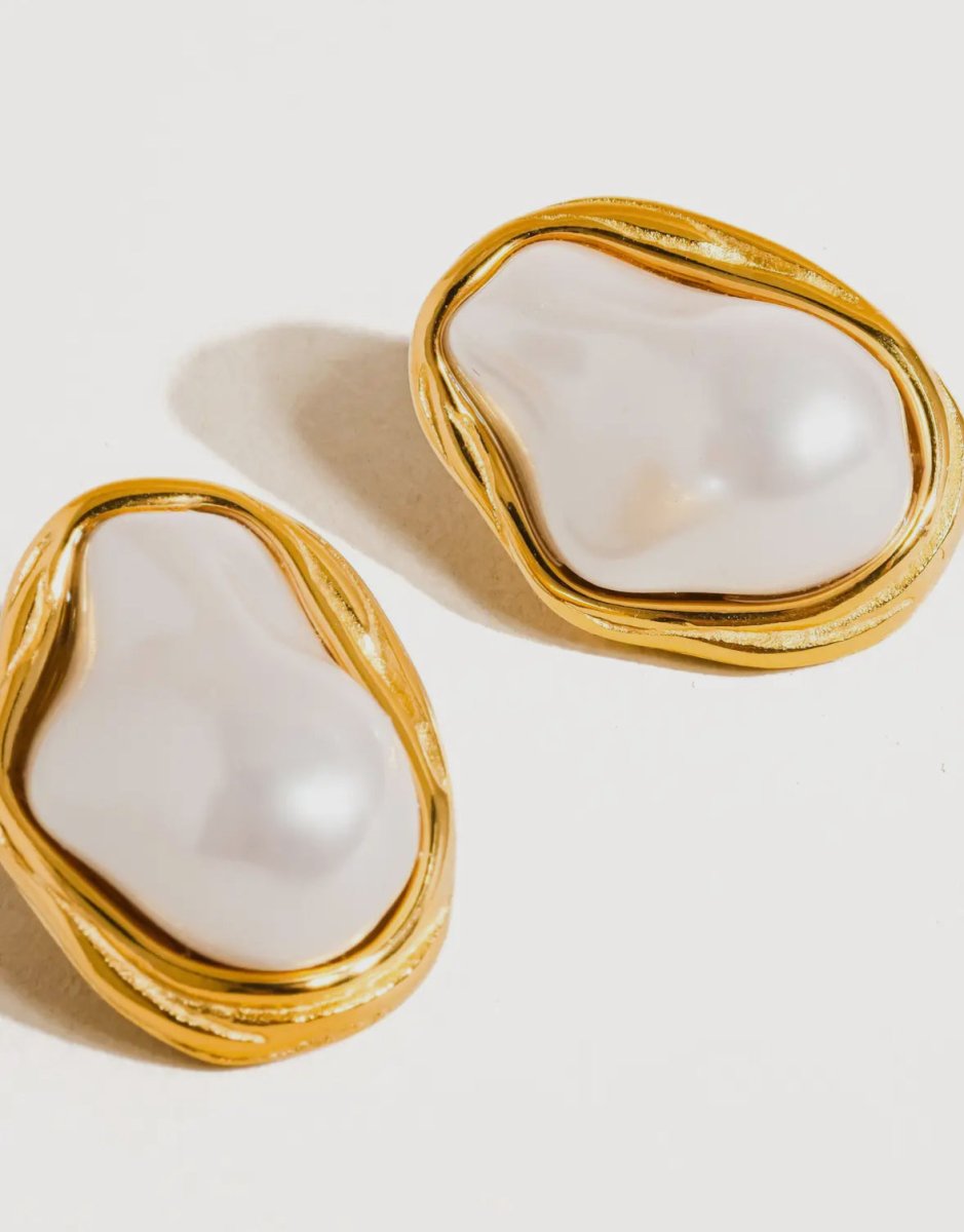 Elaine 18K Earrings - Madmoizelle Closet