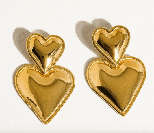 Elaine 18K Gold Plated Earring - Madmoizelle Closet