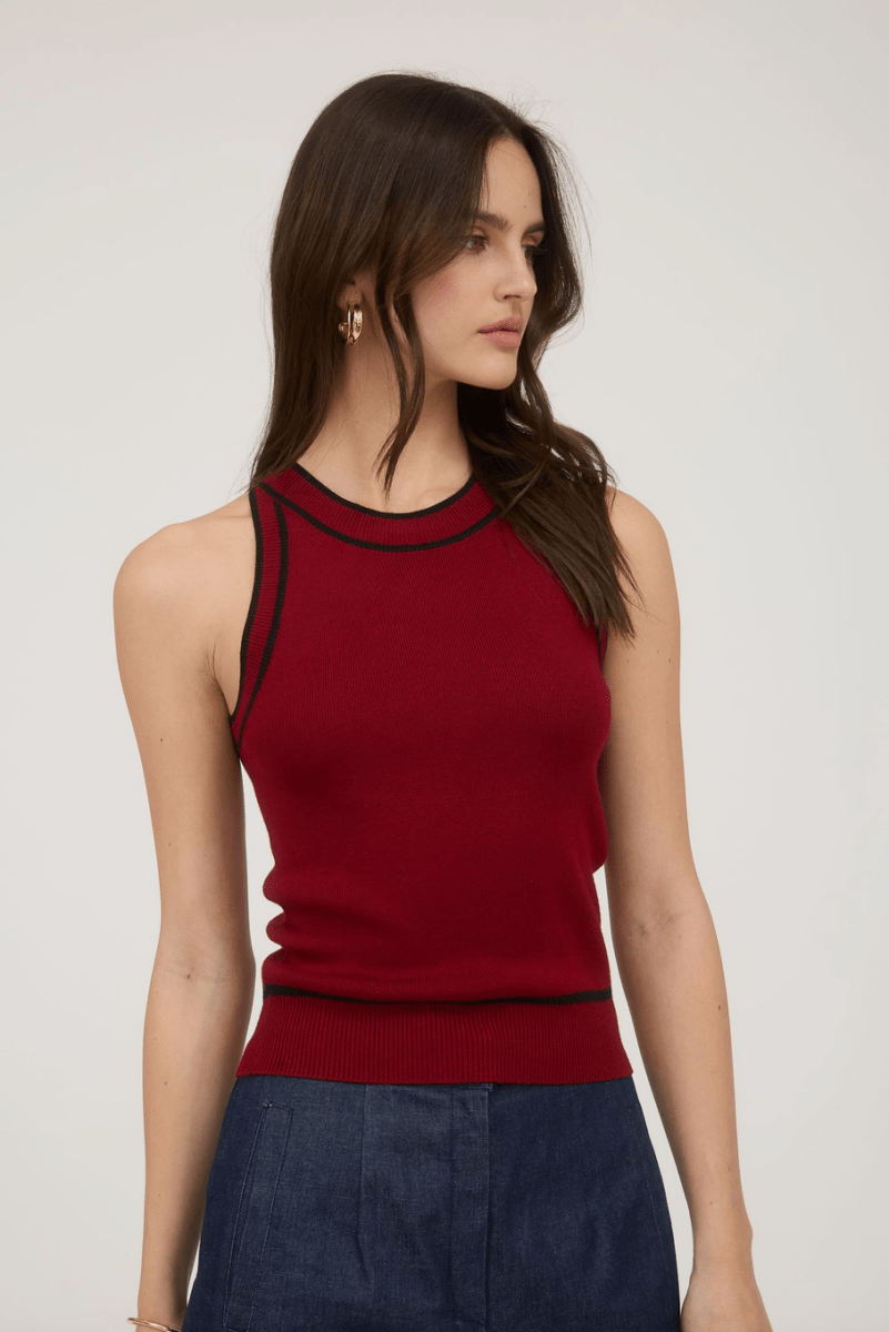 Fabiola Knit Halter Top - Madmoizelle Closet