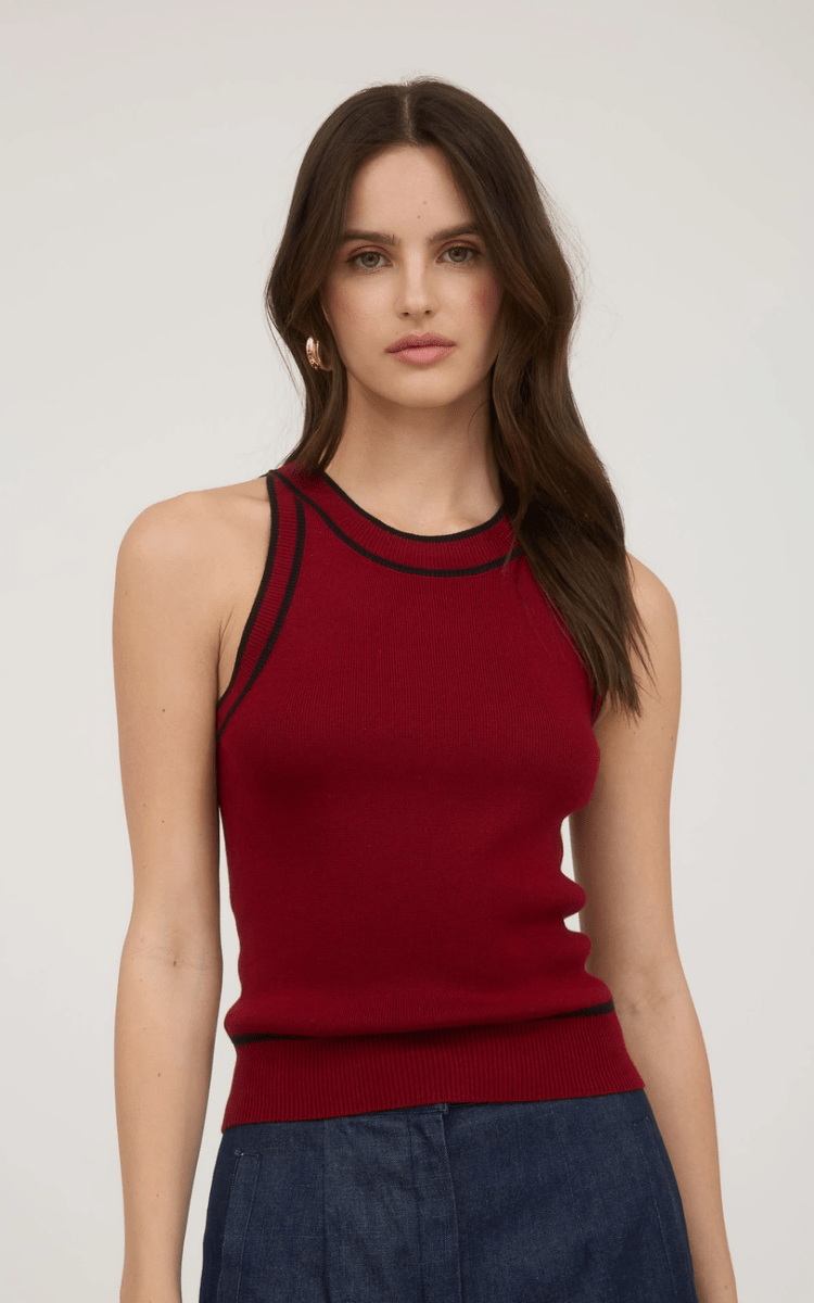 Fabiola Knit Halter Top - Madmoizelle Closet