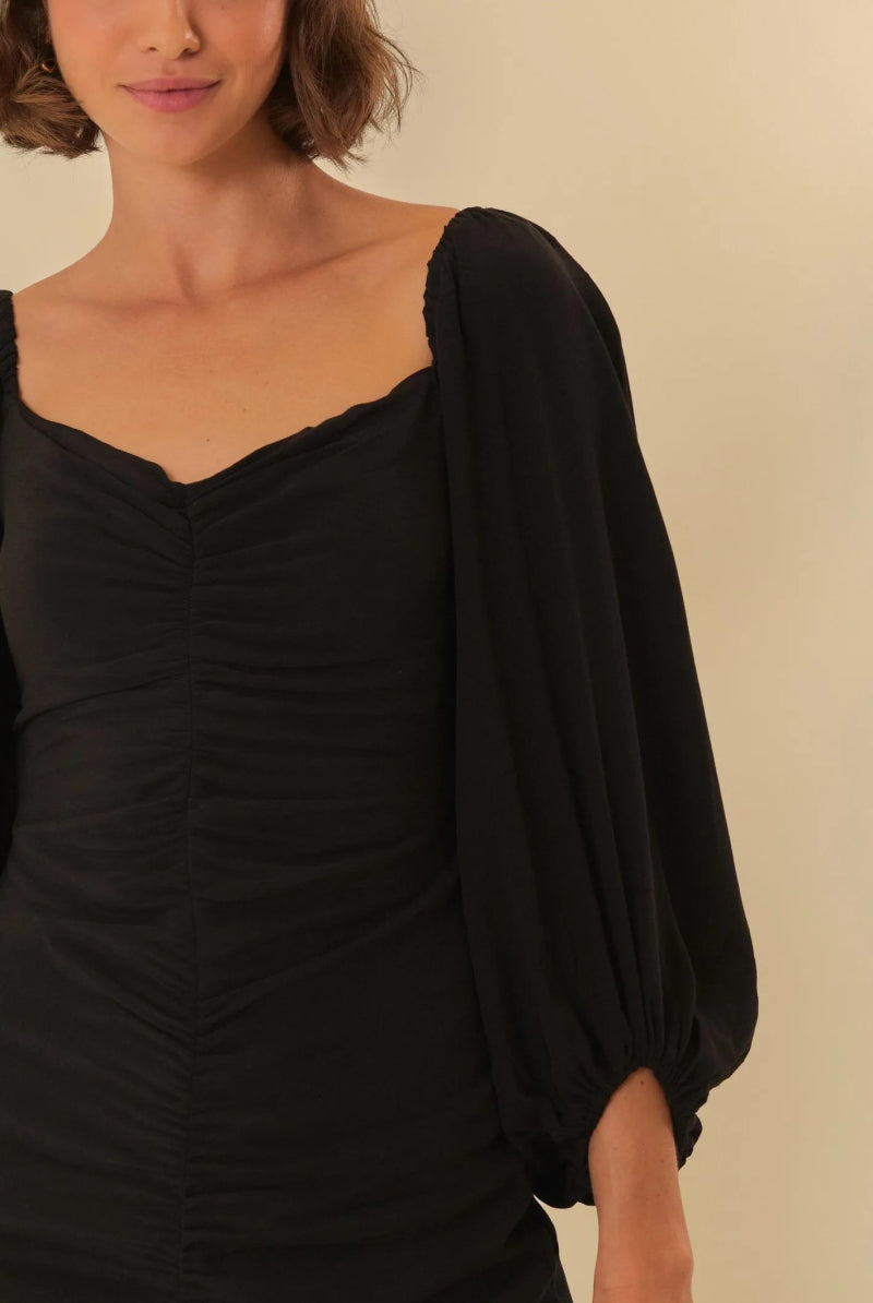 FARM RIO Black Dress - Madmoizelle Closet