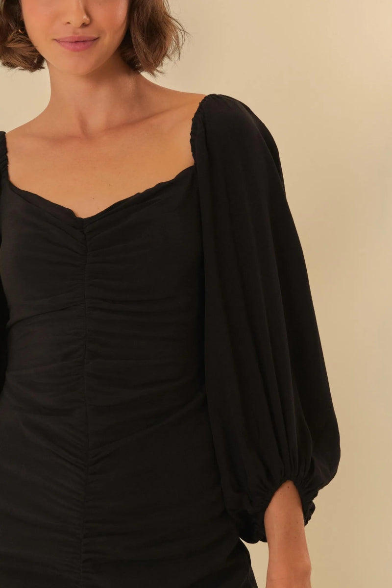 FARM RIO Black Dress - Madmoizelle Closet