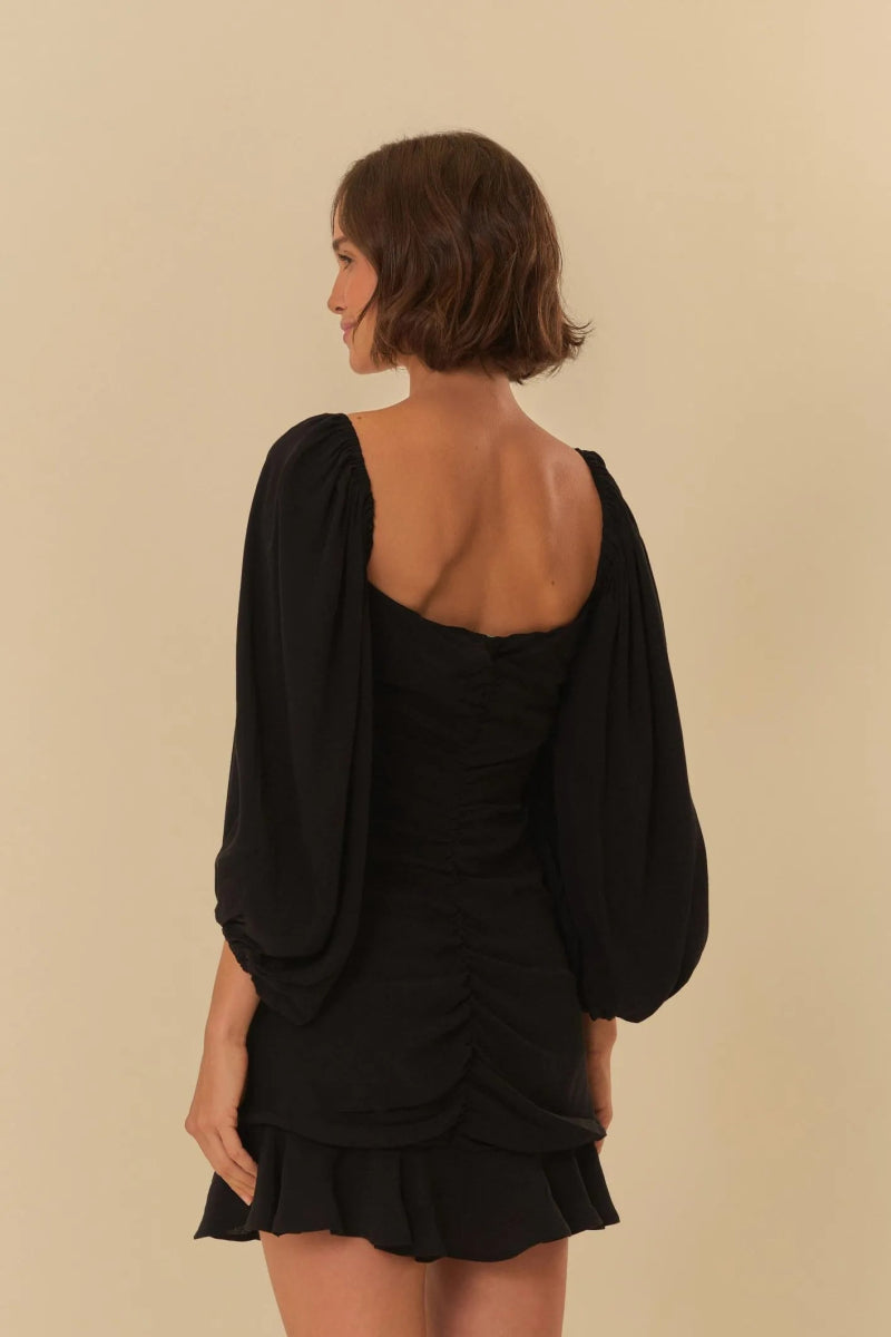 FARM RIO Black Dress - Madmoizelle Closet