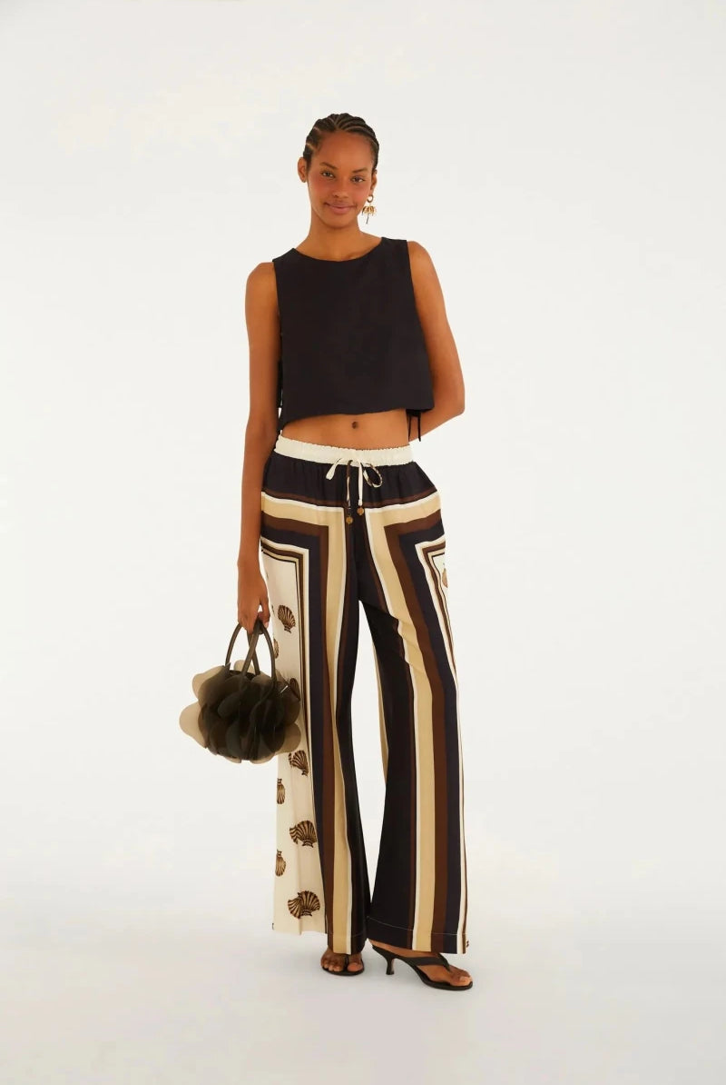FARM Rio Conchita Wide-Leg Pants - Madmoizelle Closet