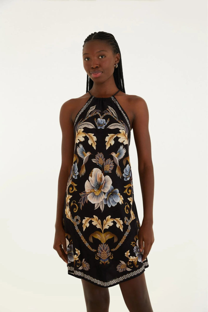 FARM Rio Halter Dress - Madmoizelle Closet