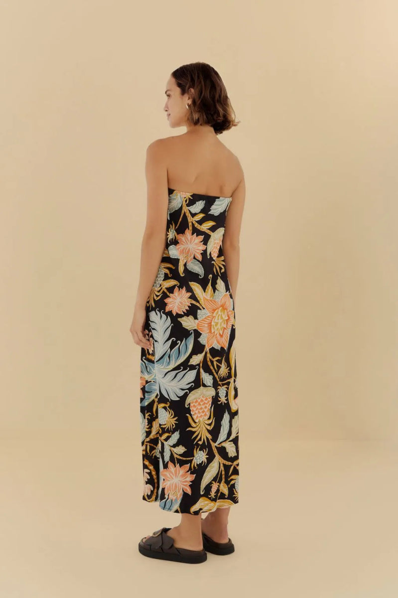 FARM RIO Namalfi Printed Maxi Dress - Madmoizelle Closet