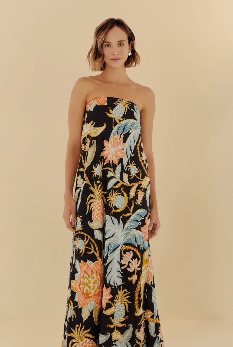 FARM RIO Namalfi Printed Maxi Dress - Madmoizelle Closet