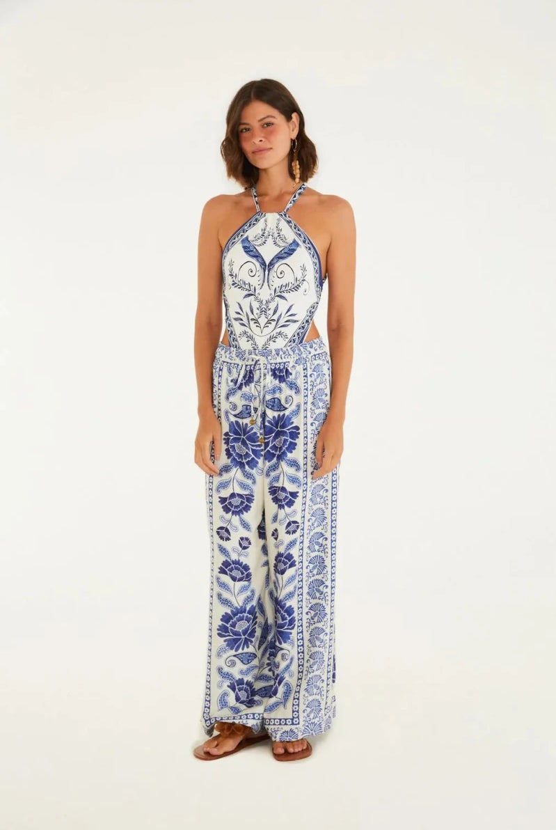 FARM Rio Nina Printed Bodysuit - Madmoizelle Closet