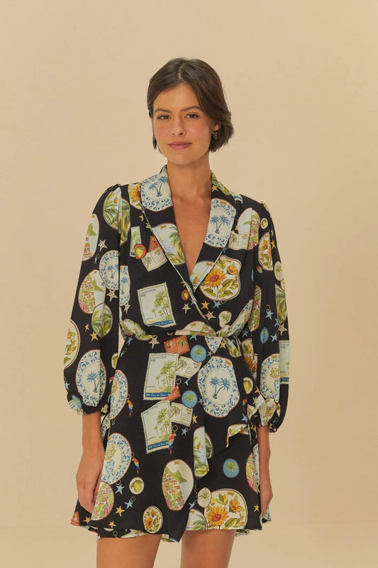 FARM RIO SOUVENIR DRESS - Madmoizelle Closet