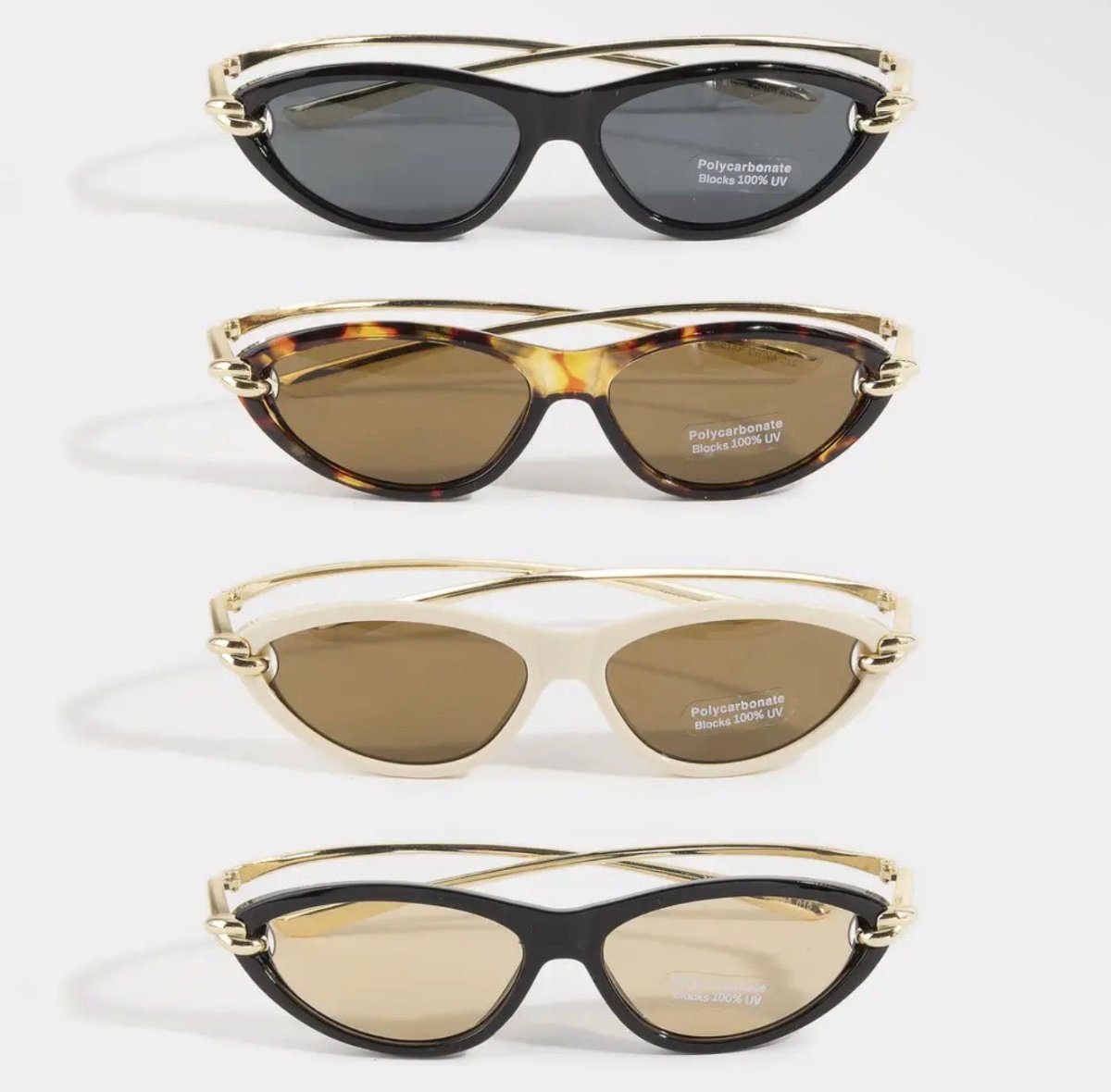 Flavia Cat-Eye Sunglasses - Madmoizelle Closet