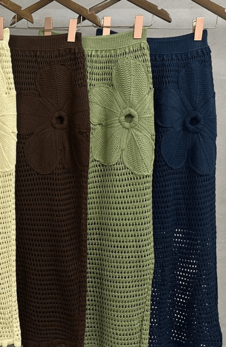 Fleur Crochet Maxi - Madmoizelle Closet