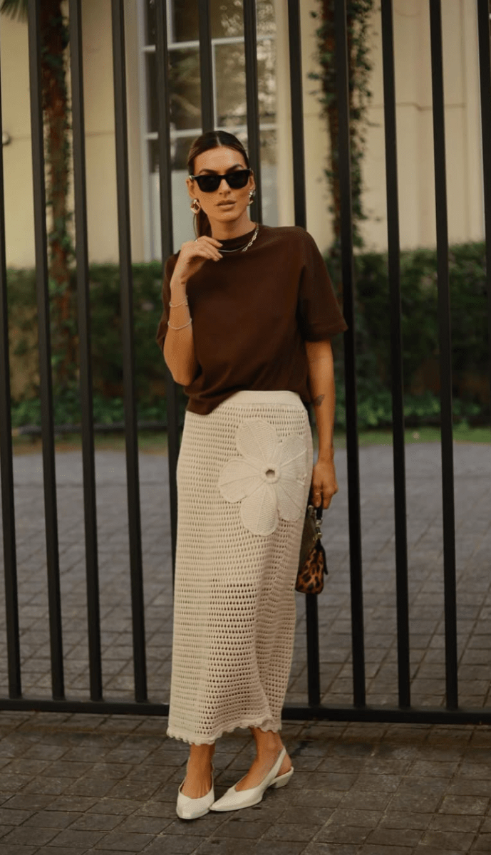 Fleur Crochet Maxi - Madmoizelle Closet