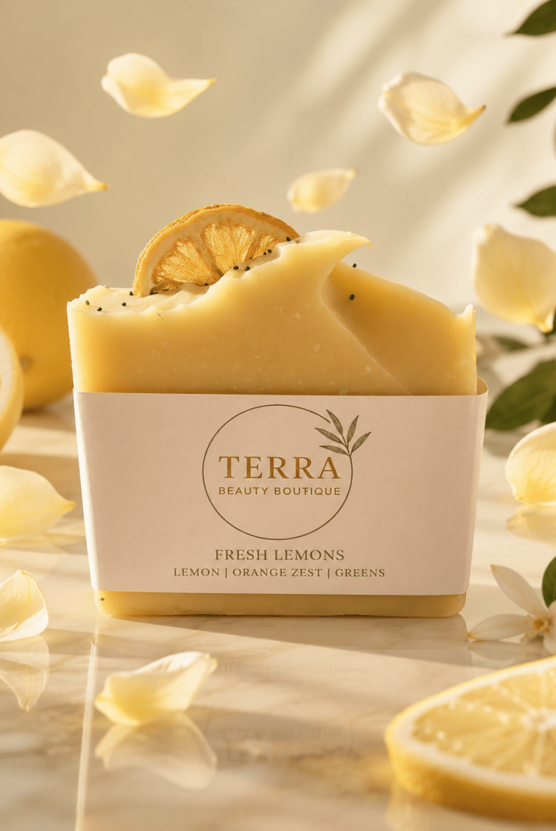 Fresh Lemons Artisan Soap - Madmoizelle Closet