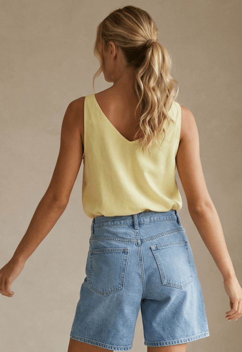 Golden Glow Knot Top - Madmoizelle Closet