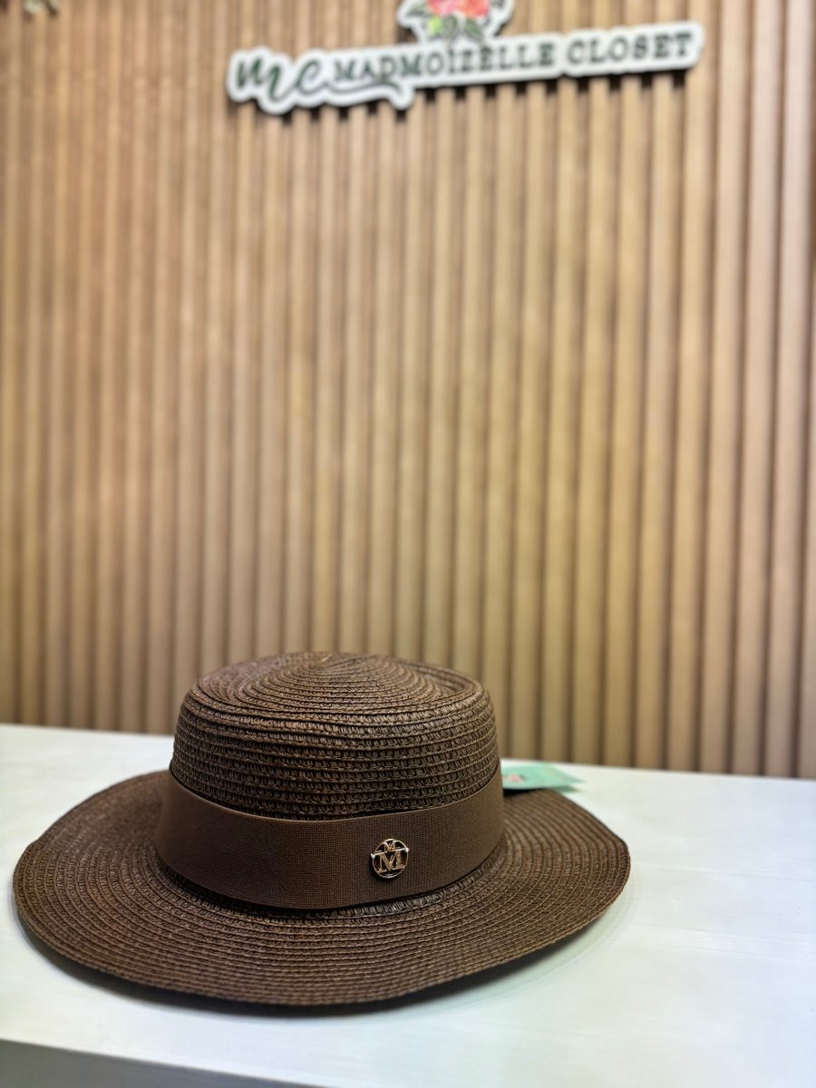 Isabella Straw Sun Hat - Madmoizelle Closet