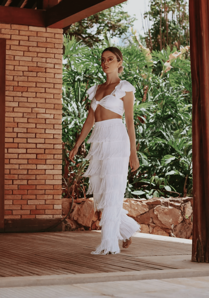 Janaina Fringe Pants - Madmoizelle Closet