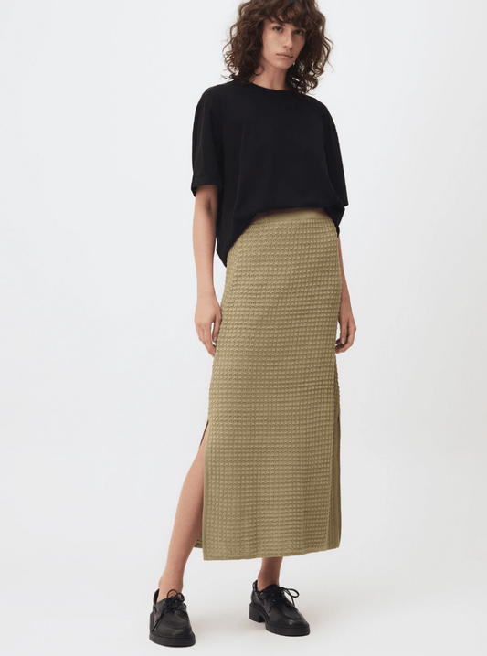 Luna Chevron Crochet Skirt - Madmoizelle Closet