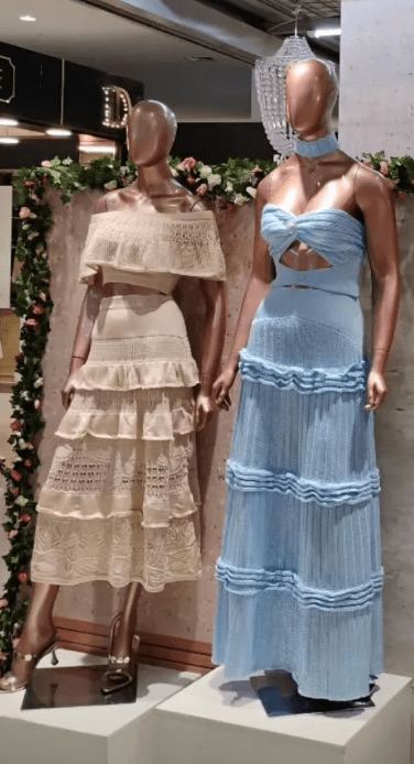 Magy Blue Knitted Set - Madmoizelle Closet