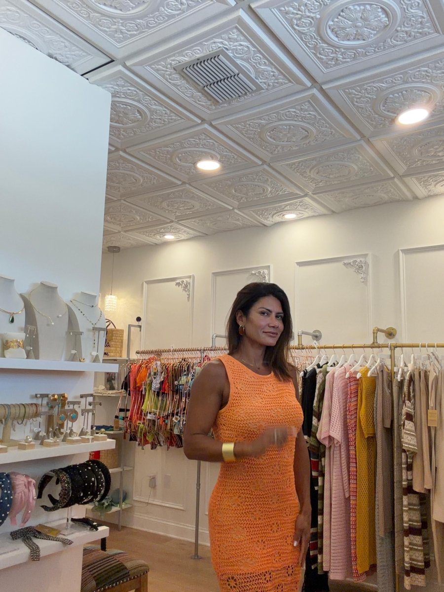 Marbella Crochet Maxi Dress - Madmoizelle Closet