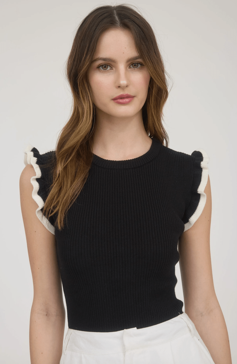 Melani Knit Top - Madmoizelle Closet