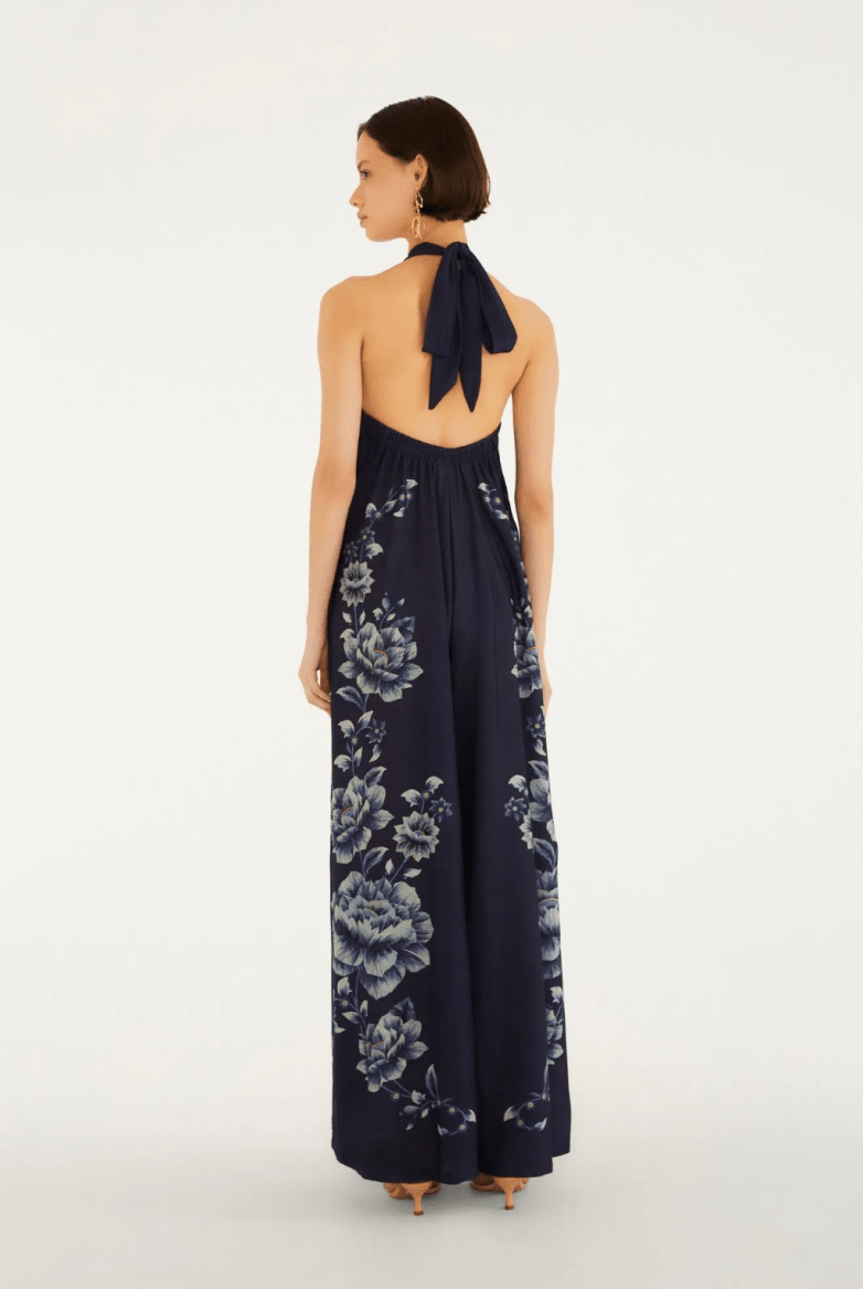 Nara Floral Printed Jumpsuit – FARM Rio - Madmoizelle Closet