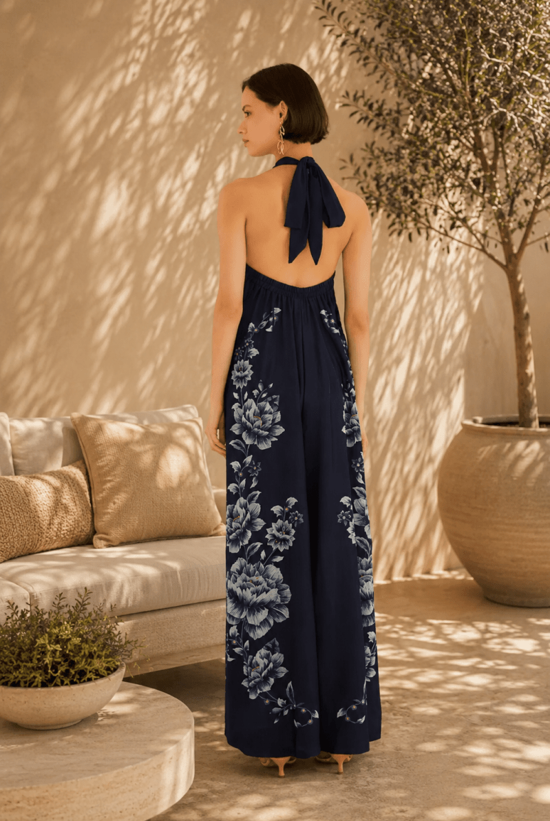 Nara Floral Printed Jumpsuit – FARM Rio - Madmoizelle Closet