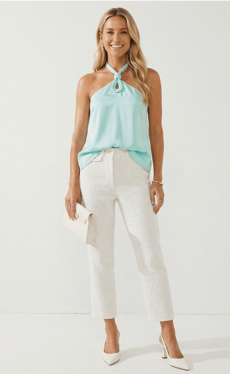 Palma Keyhole Halter Top - Madmoizelle Closet