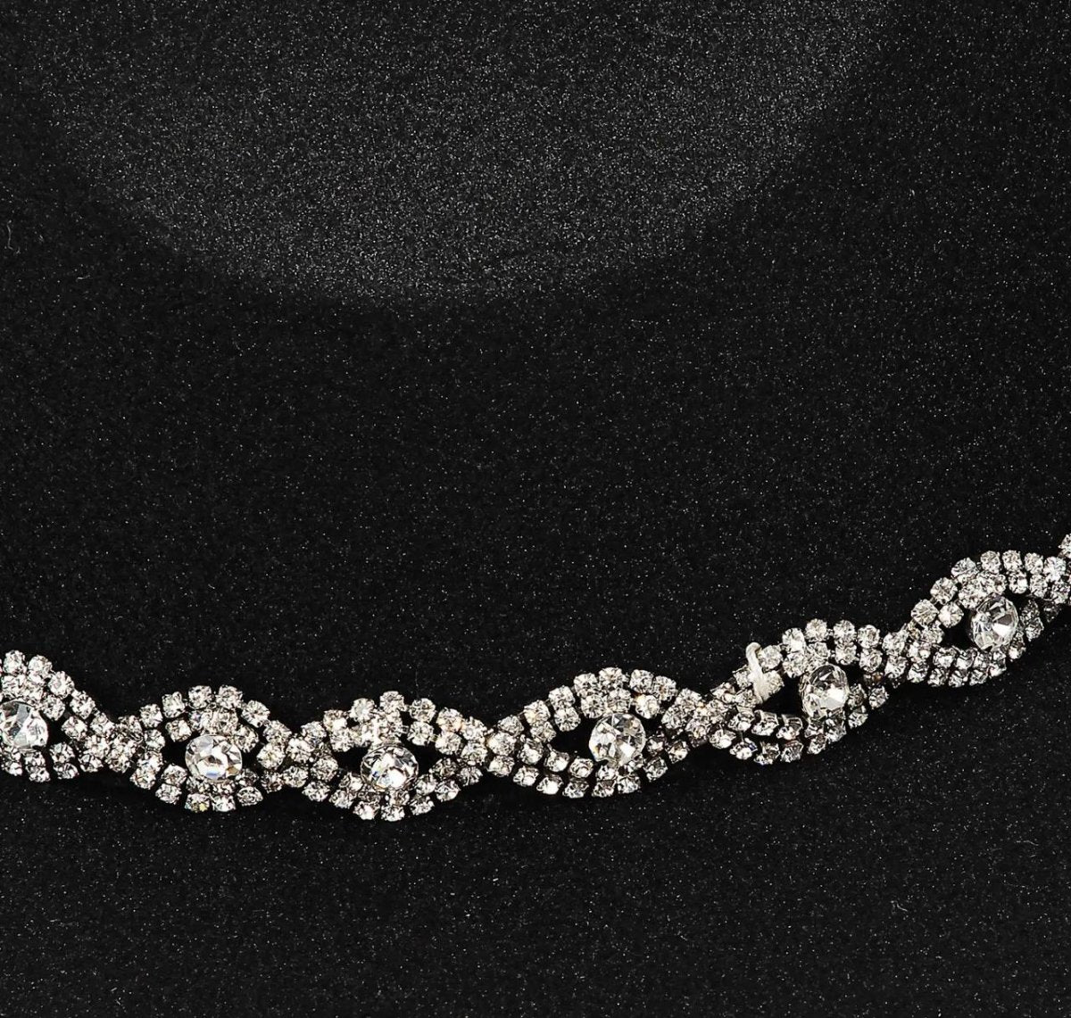 Rhinestone Fedora Hat - Madmoizelle Closet