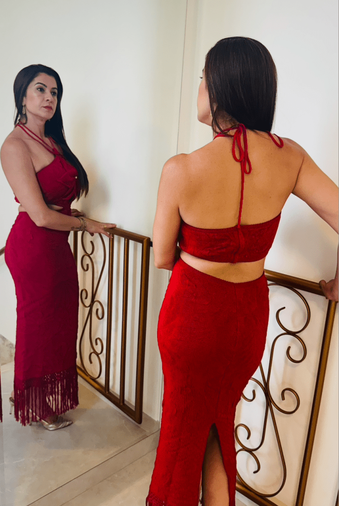 Rudyie Tricot Dress - Madmoizelle Closet