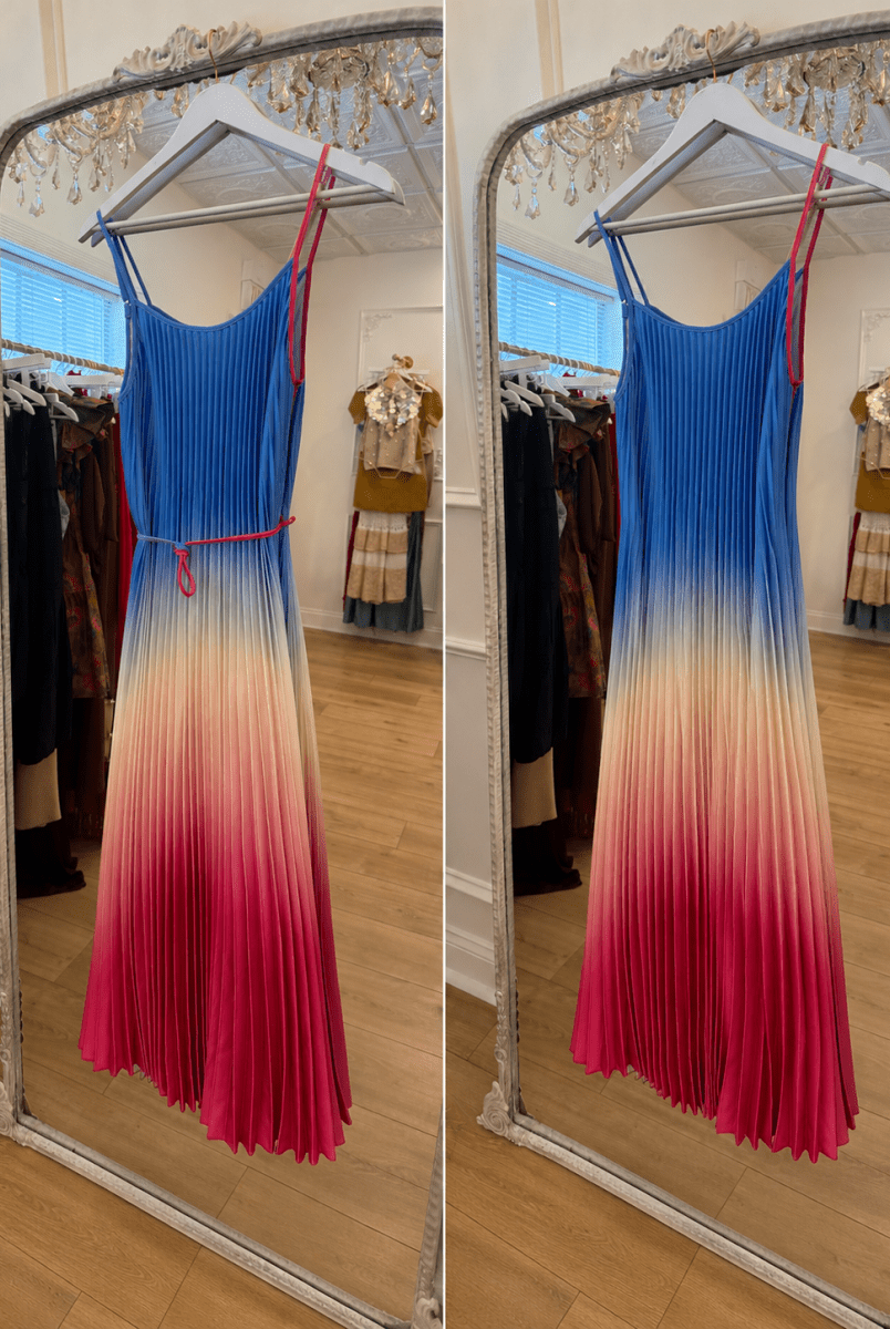 Sam Edelman Plisse Dress - Madmoizelle Closet