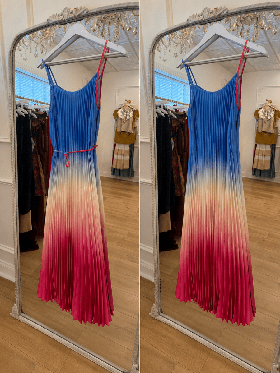 Sam Edelman Plisse Dress - Madmoizelle Closet