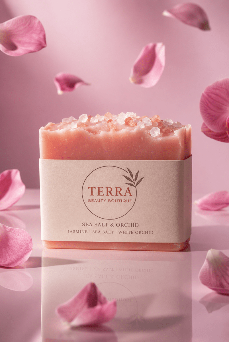 Sea Salt & Orchid Artisan Soap - Madmoizelle Closet