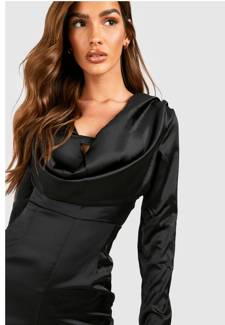 Selley Satin Jumpsuit - Madmoizelle Closet