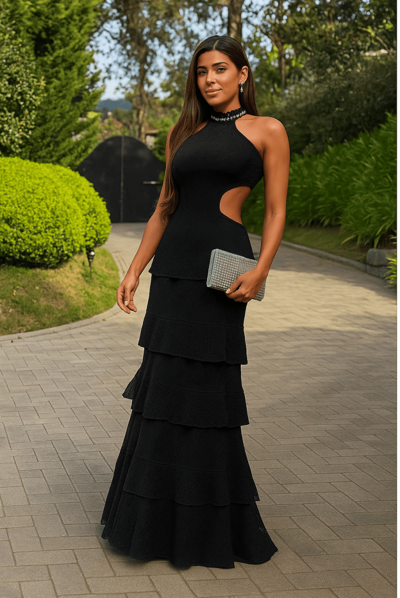 Sibila Luxury Dress - Madmoizelle Closet