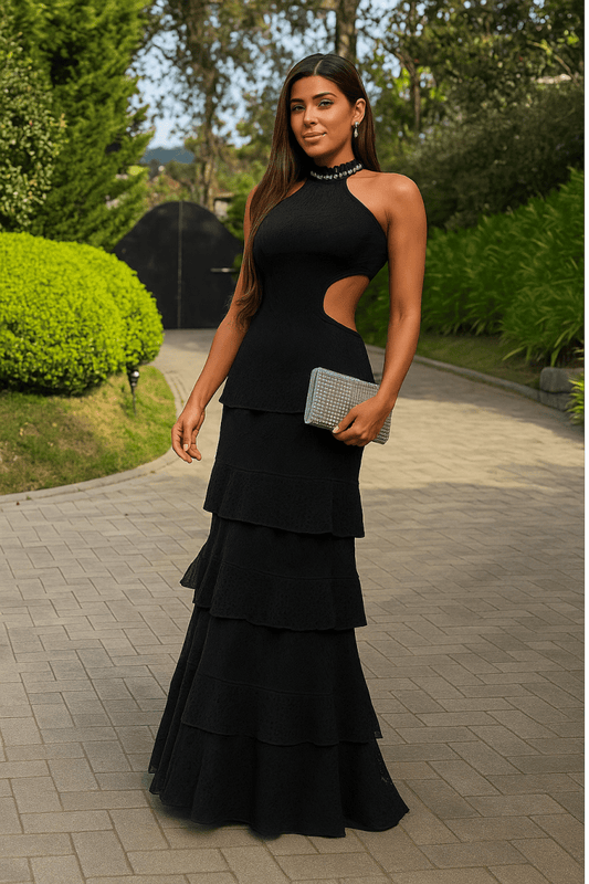 Sibila Luxury Dress - Madmoizelle Closet