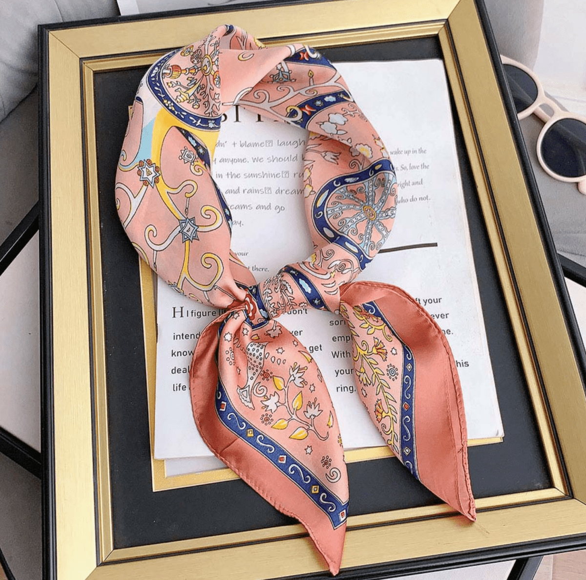 Simclair Square Bandana Scarf - Madmoizelle Closet