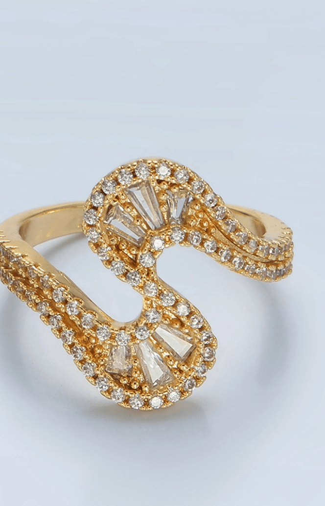 Suzi 24K Gold Filled Ring - Madmoizelle Closet