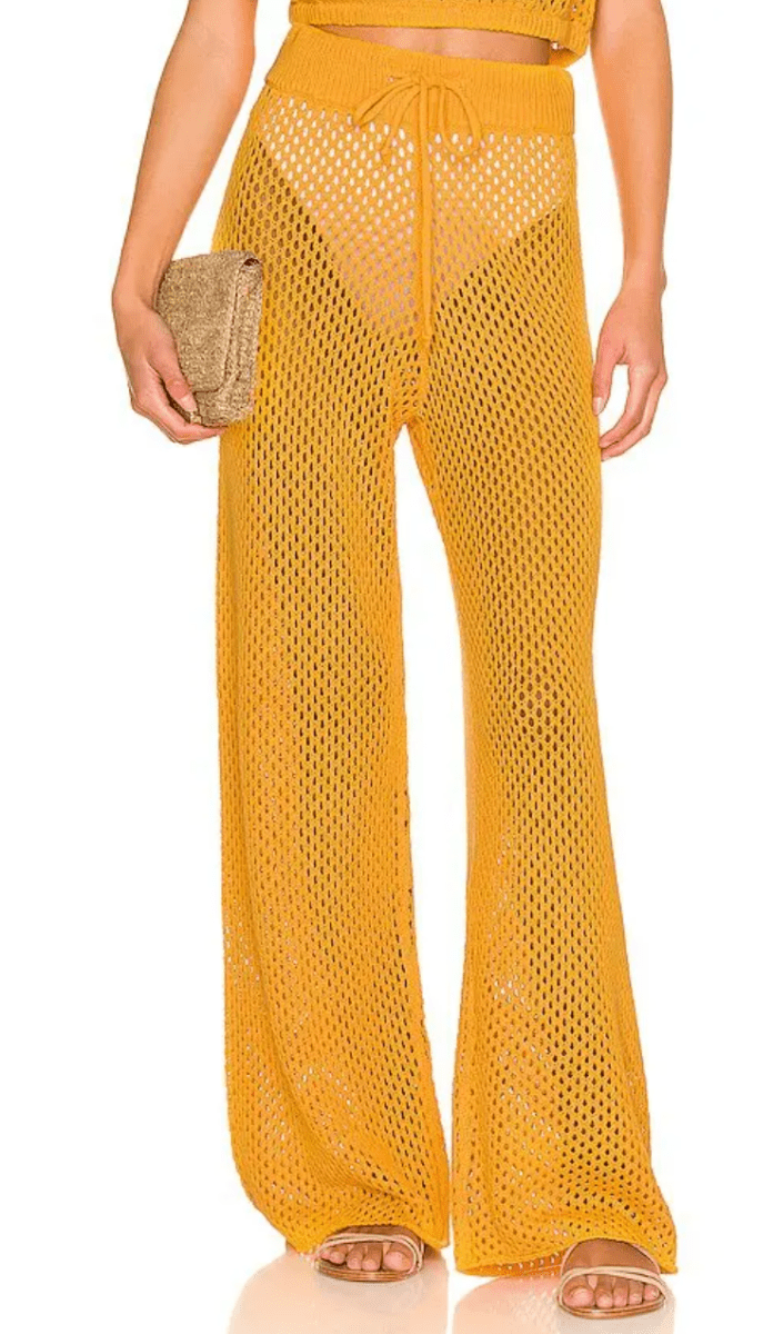 Tulum Gold Crochet Set - Madmoizelle Closet