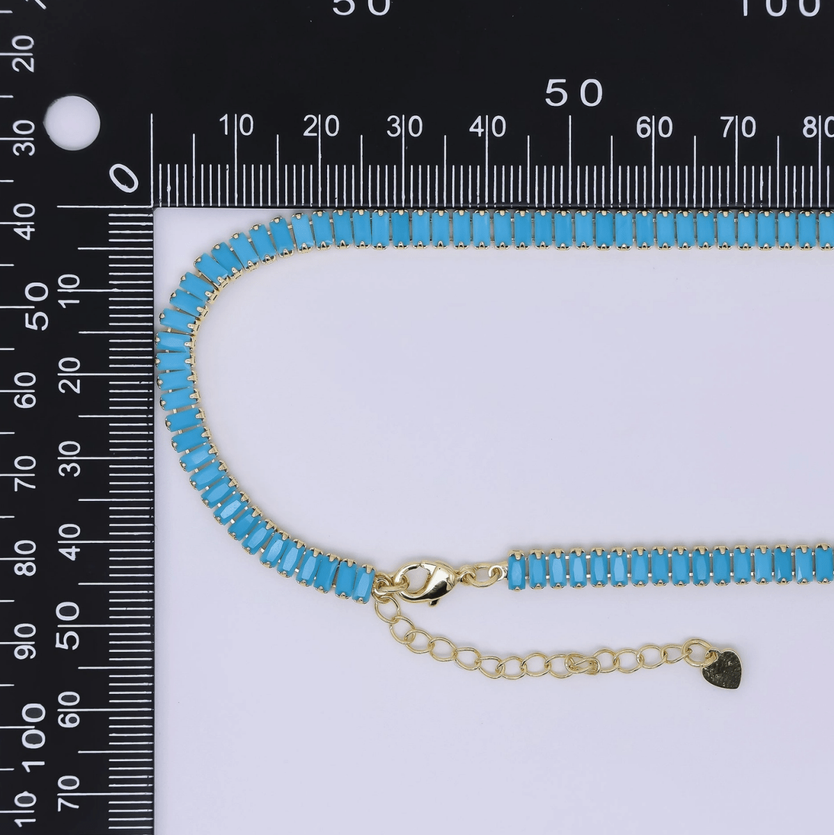 Turquoise Riviera Choker Necklace - Madmoizelle Closet