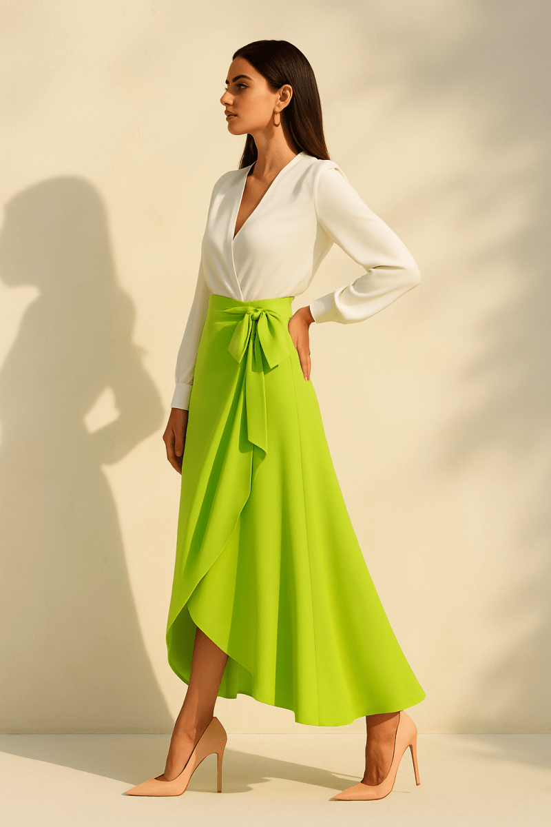 Wrap Skirt - Madmoizelle Closet
