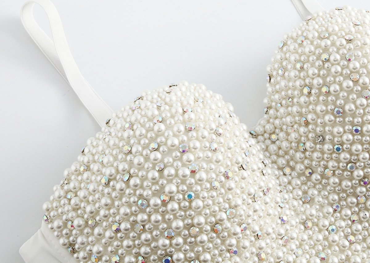 Dina Pearl Corset - Madmoizelle Closet