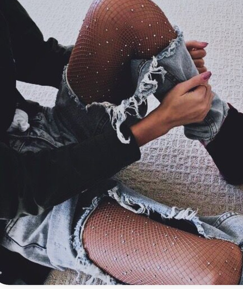 Paula Rhinestone Tights - Madmoizelle Closet